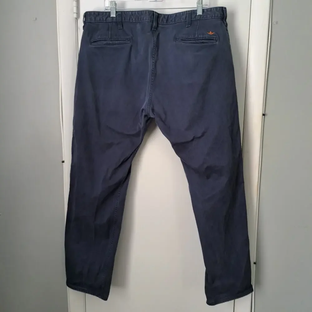 Dockers Casual Athletic Fit Navy Pants Men's 40 x 32 - Picture 2 of 9